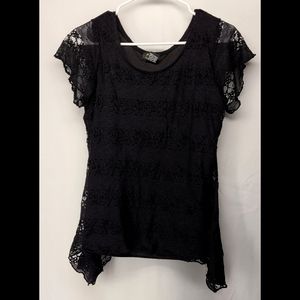 Lacey Black Shirt
